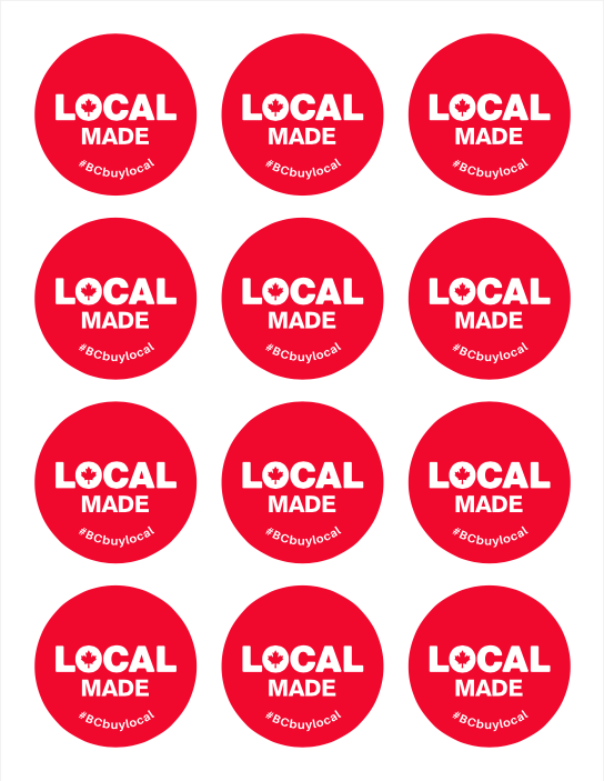 Local Made Sticker 2"